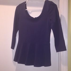 Express peplum top